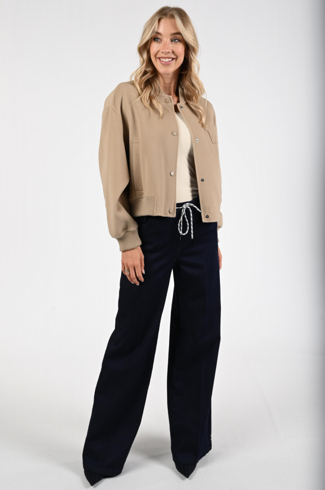 MaxMara zelante Bomberjack Bruin
