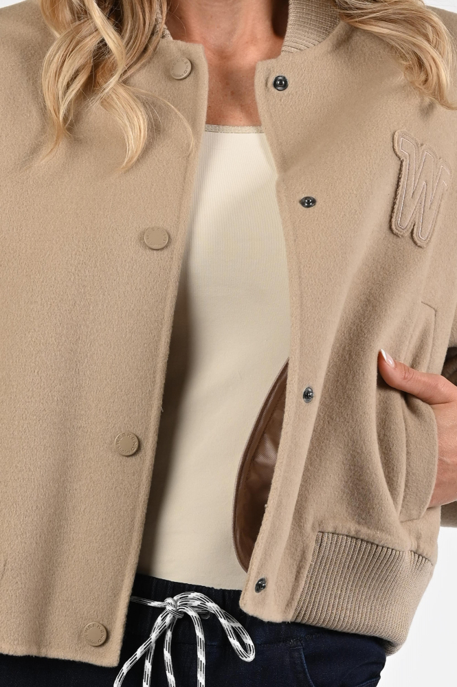MaxMara zelante Bomberjack Bruin