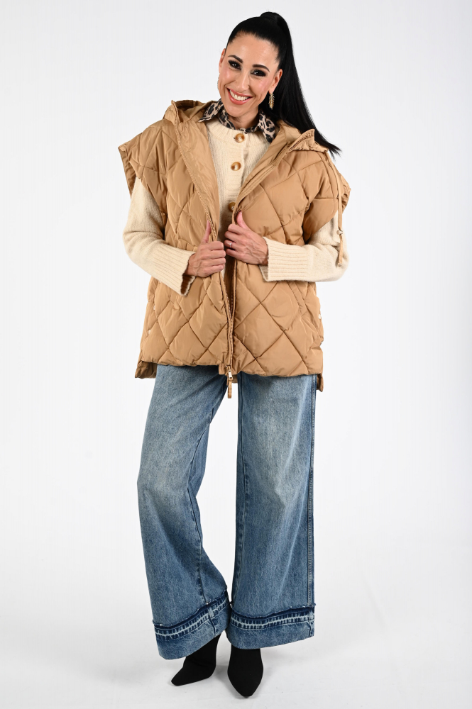 Nukus NKF13063 Bodywarmer Bruin