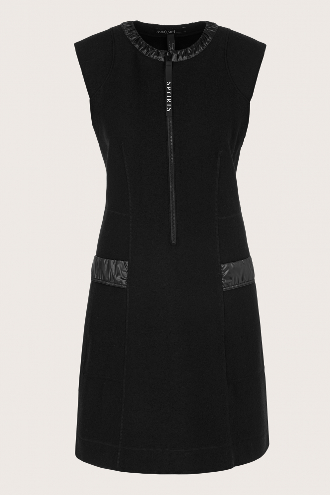 Marc Cain XS 21.25 J30 Jurk mouwloos Zwart