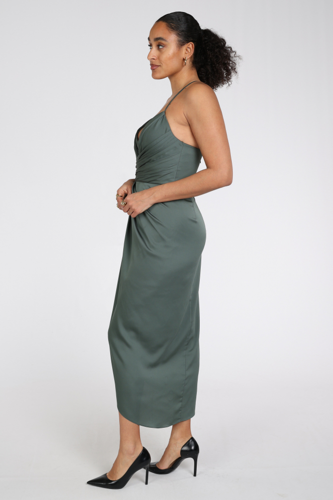 Vera Mont 03434149 Jurk mouwloos Groen