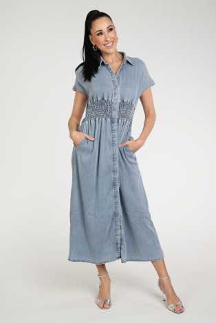 Florez Estelle dress Blauw