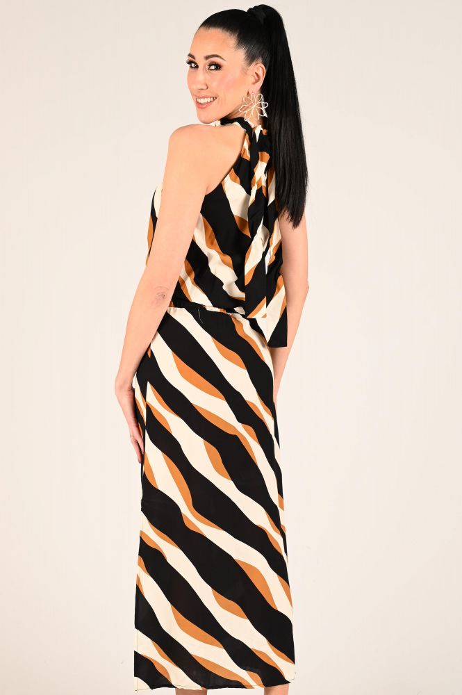 Geisha 57394-70 Jurk mouwloos Wit