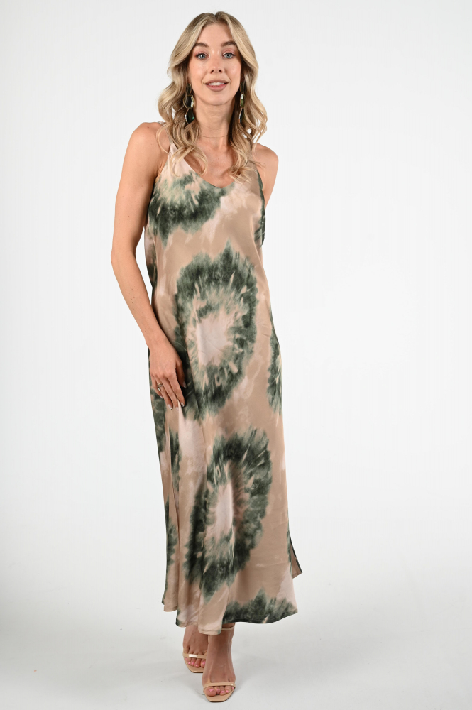 Summum 5s1611-12232 Jurk mouwloos Groen