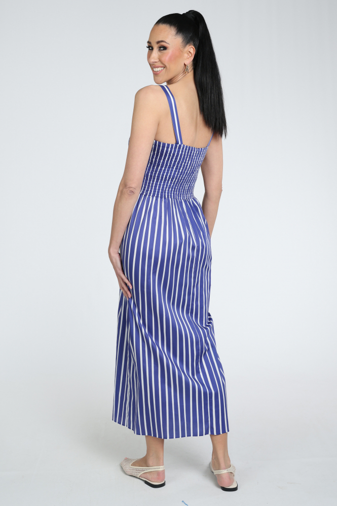 Marc Cain AA 21.02 W01 Jurk mouwloos Blauw