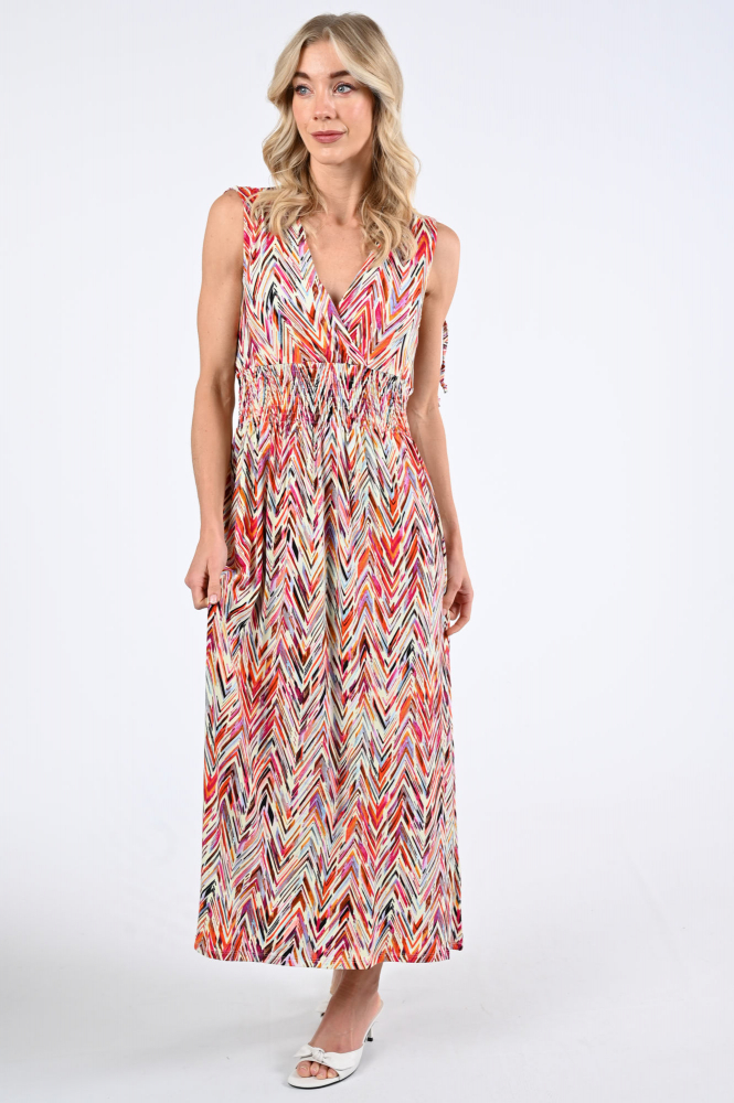 Geisha 57367-60 Jurk mouwloos Roze