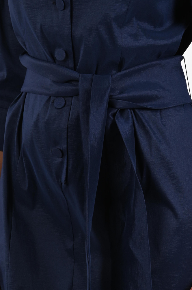 Joseph Ribkoff 252718f25 Jurk driekwart mouw Blauw