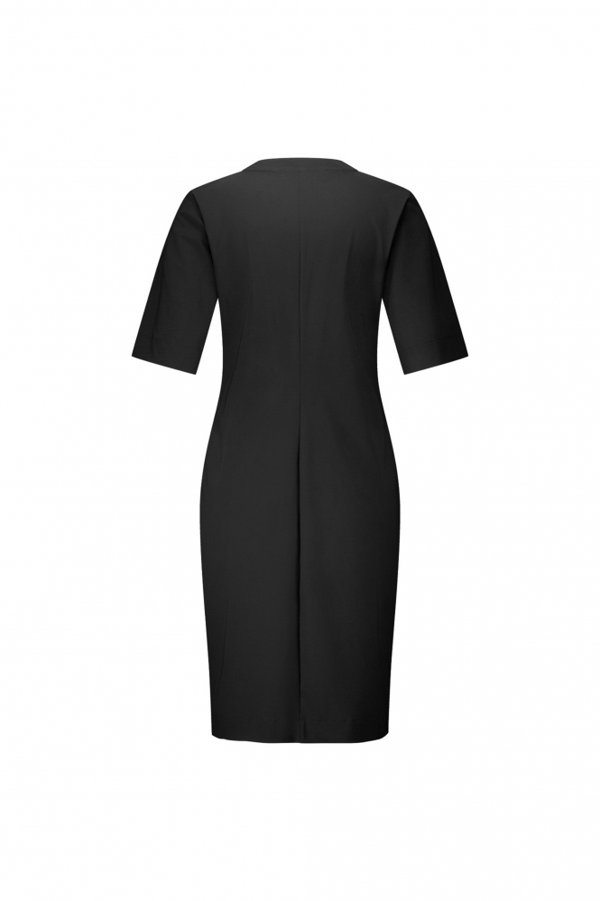 Studio Anneloes Simplicity ssl dress Jurk korte mouw Zwart