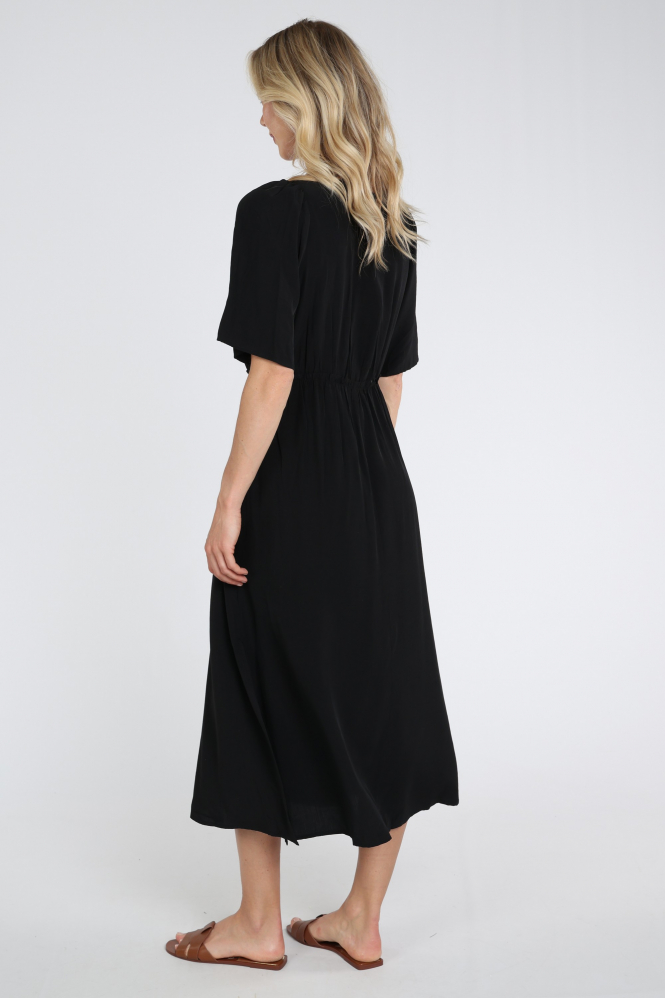 Co'couture 46067 Jurk korte mouw Zwart