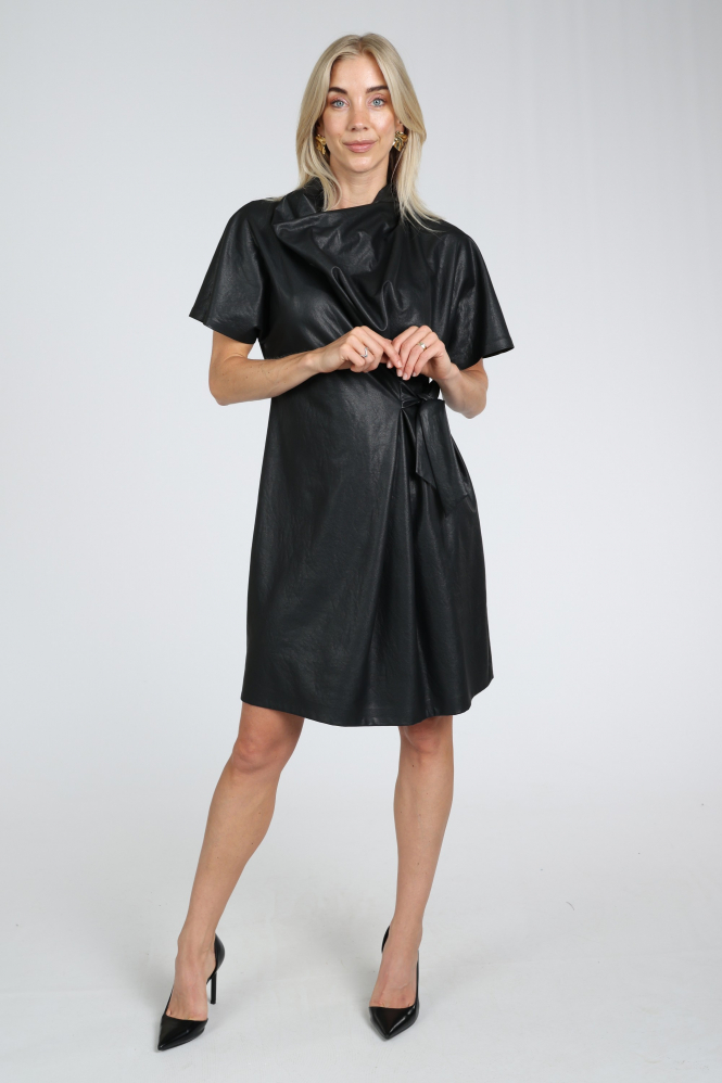 Caroline Biss 4107 Jurk korte mouw Zwart