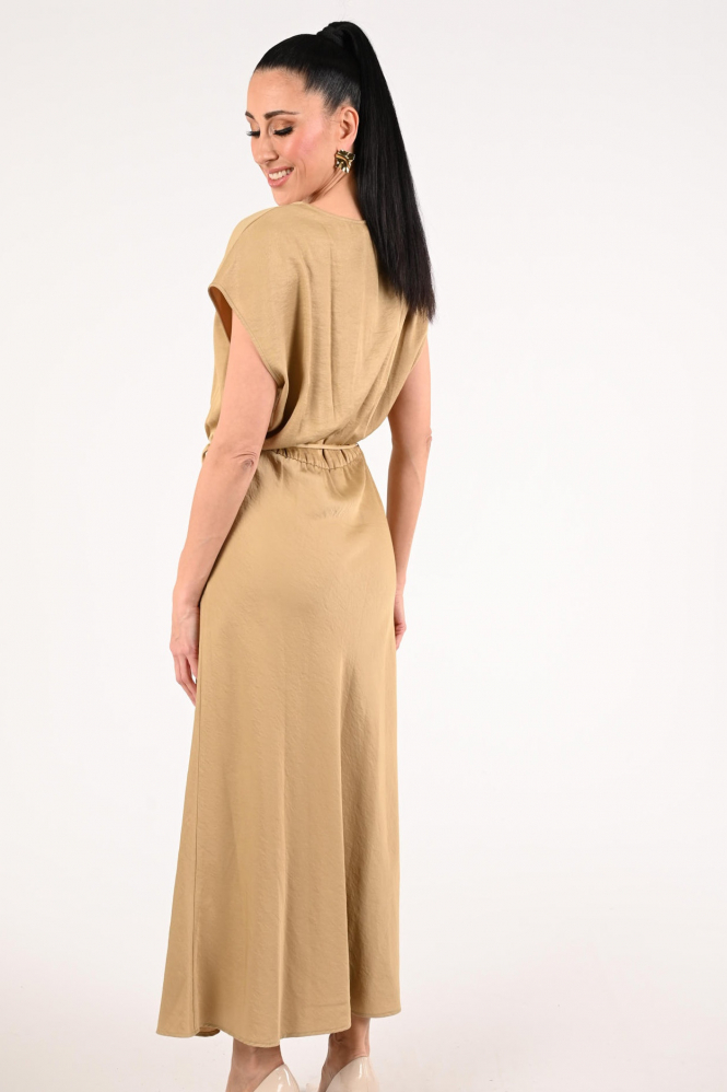 Beaumont BC13350261 Jurk korte mouw Beige