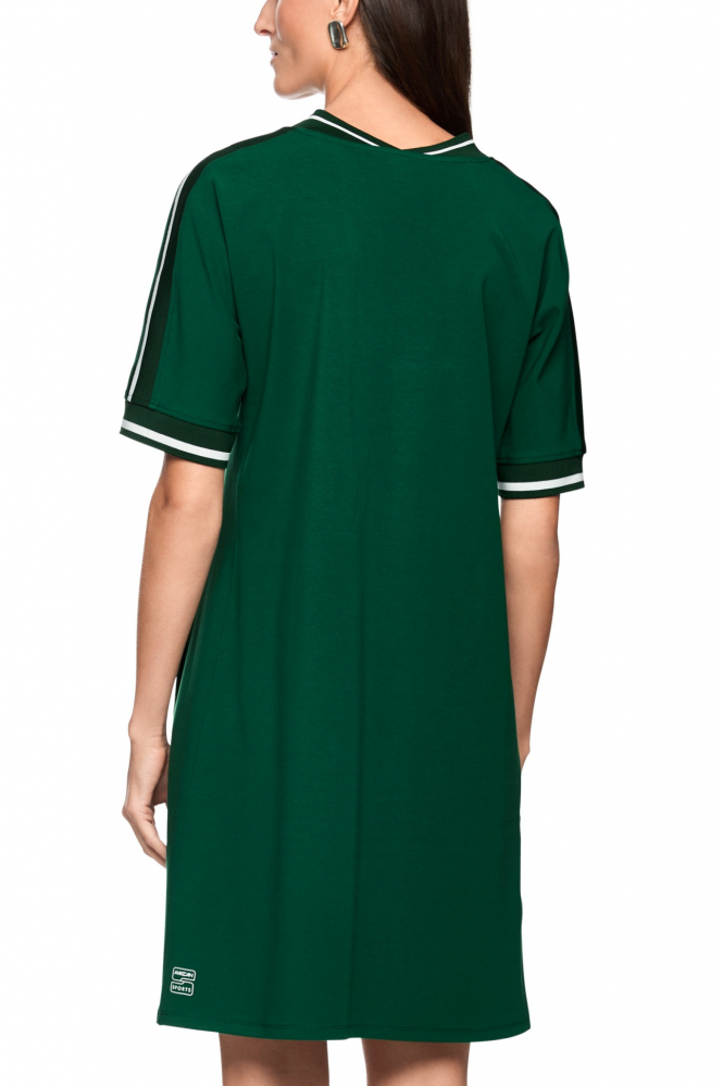 Marc Cain AS 21.22 J54 Jurk korte mouw Groen