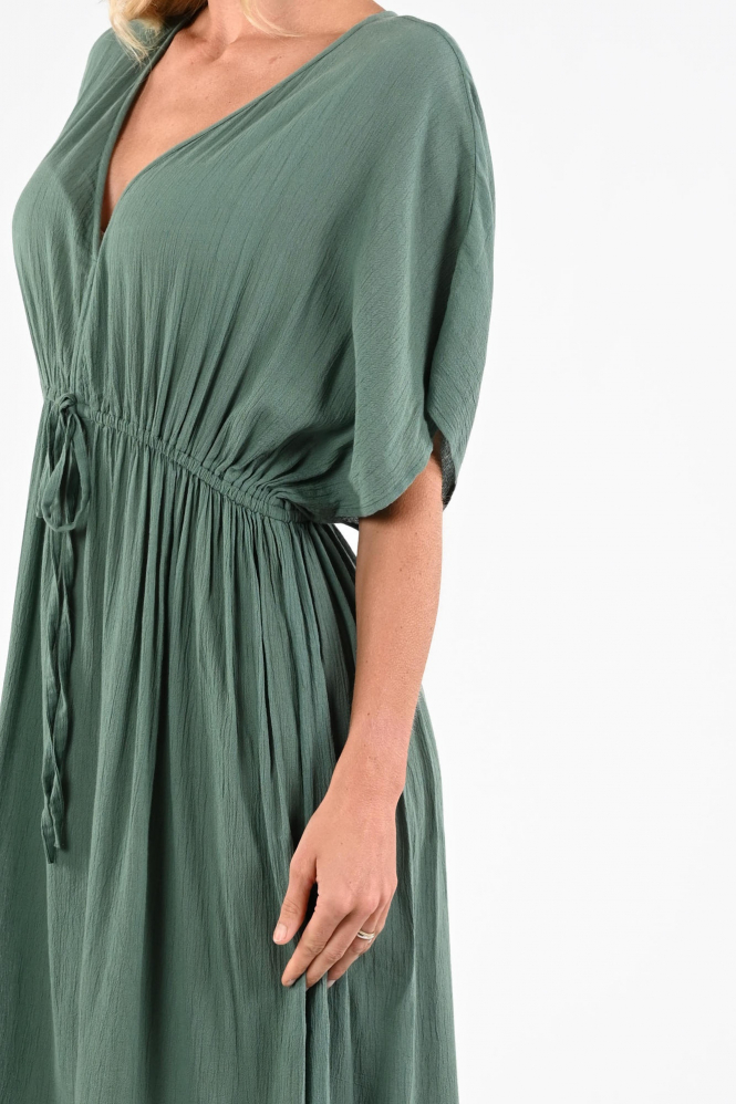 By-Bar 26217009 Jurk korte mouw Groen