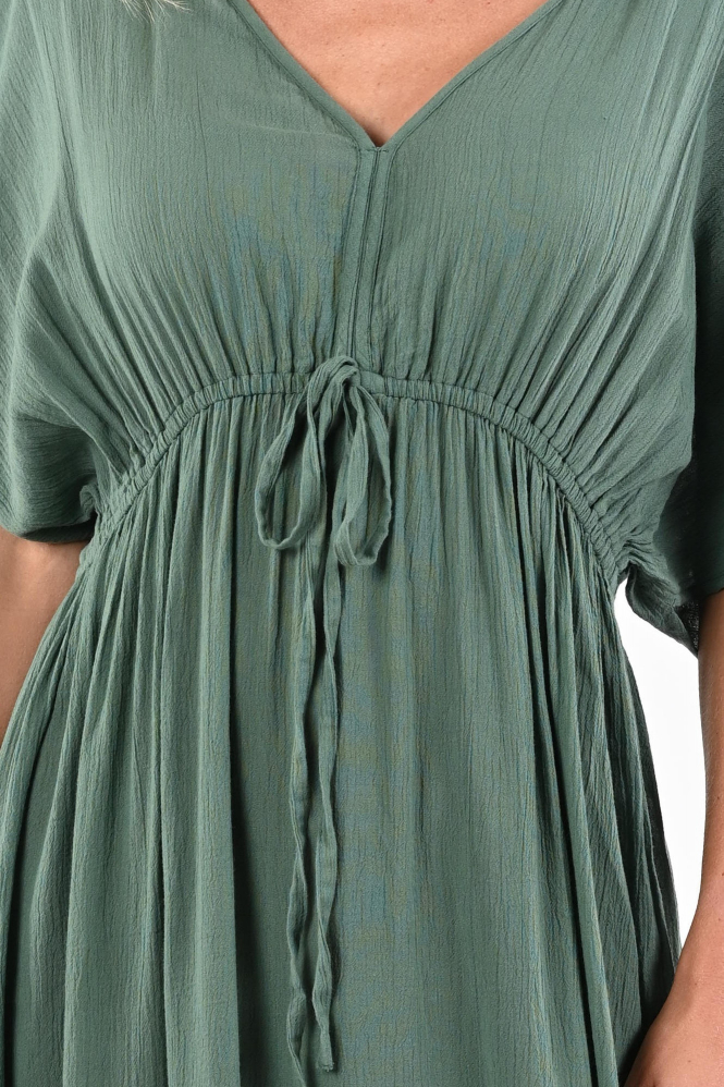 By-Bar 26217009 Jurk korte mouw Groen