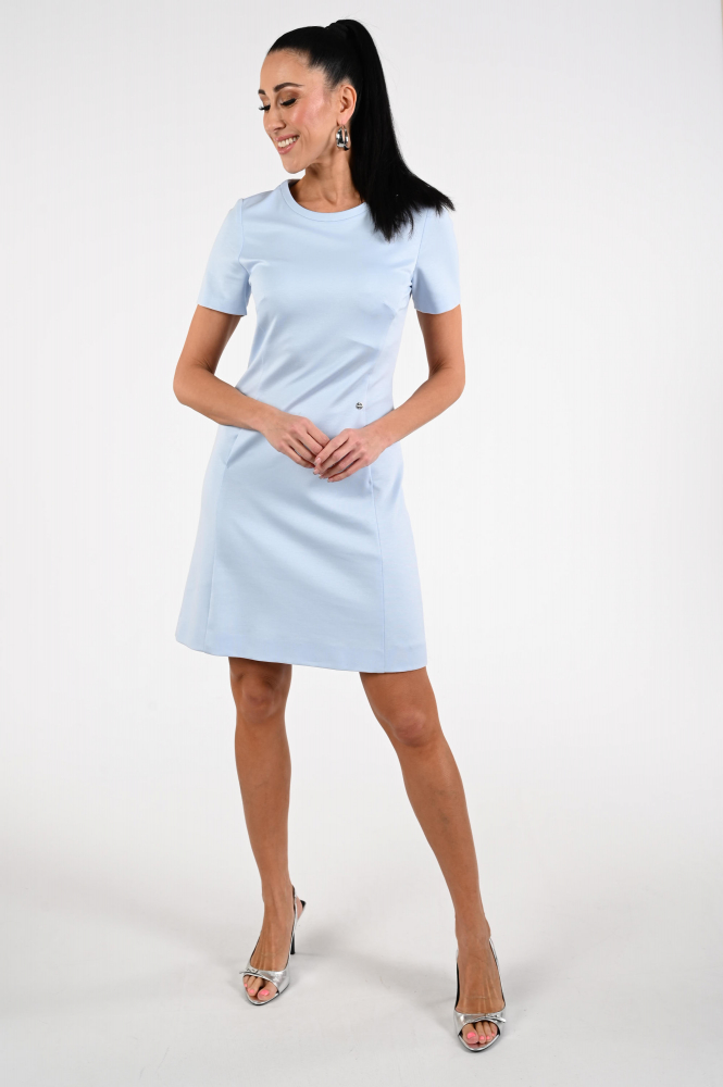 Marccain additions AA 21.03 J24 Jurk korte mouw Blauw