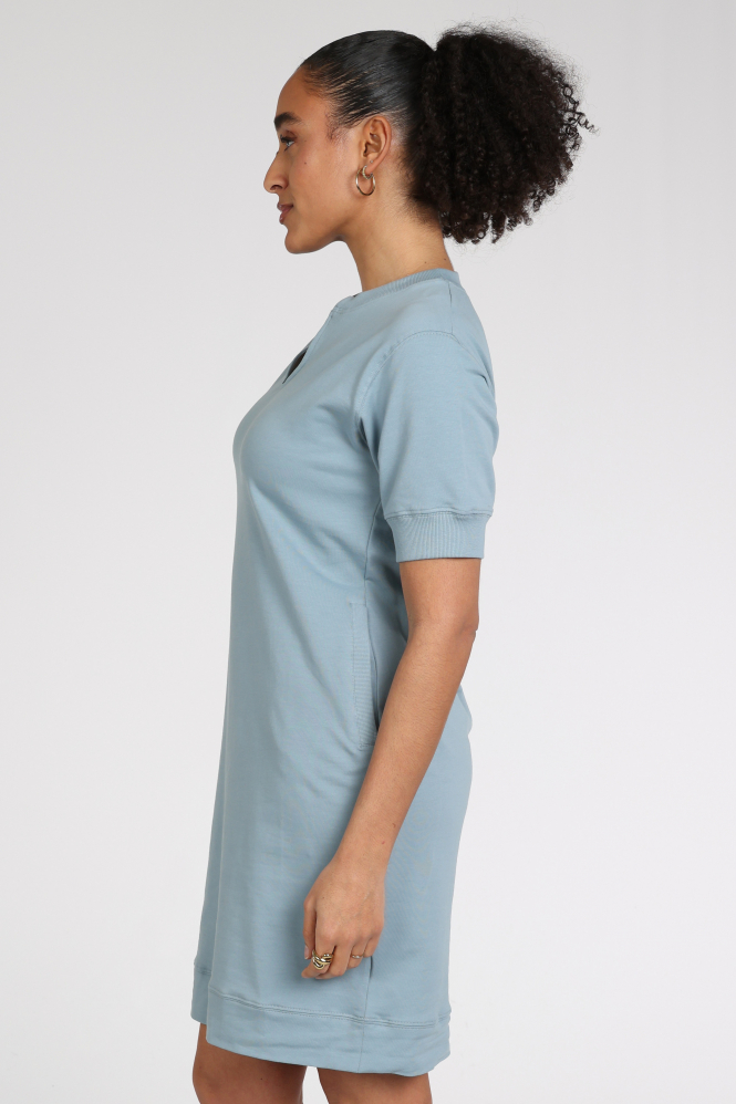 Moscow sister 50-06 Jurk korte mouw Blauw