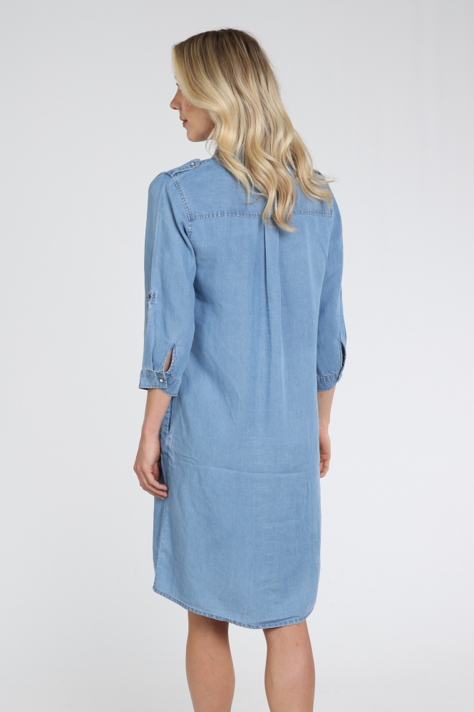 Geisha ANGEL Jurk korte mouw Blauw