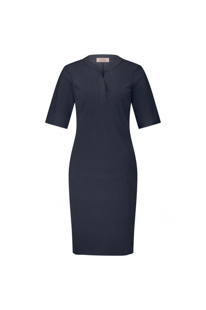 Studio Anneloes Simplicity ssl dress Jurk korte mouw Blauw