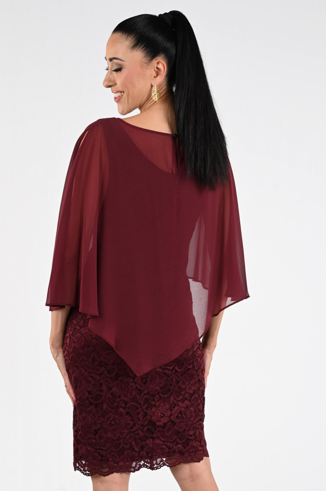 Vera Mont 02734817 Jurk korte mouw Rood