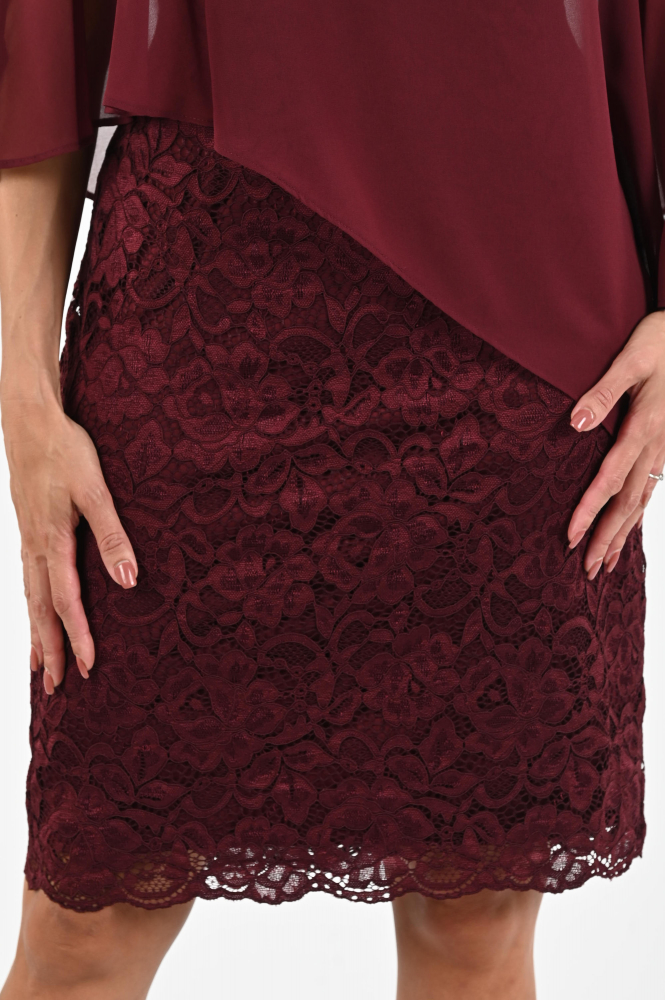 Vera Mont 02734817 Jurk korte mouw Rood