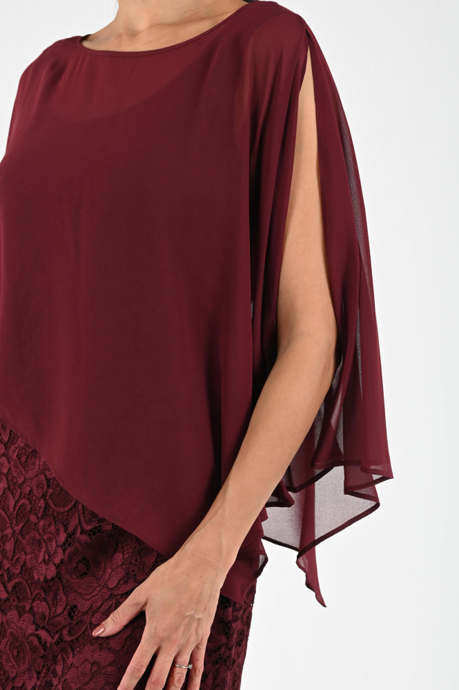 Vera Mont 02734817 Jurk korte mouw Rood