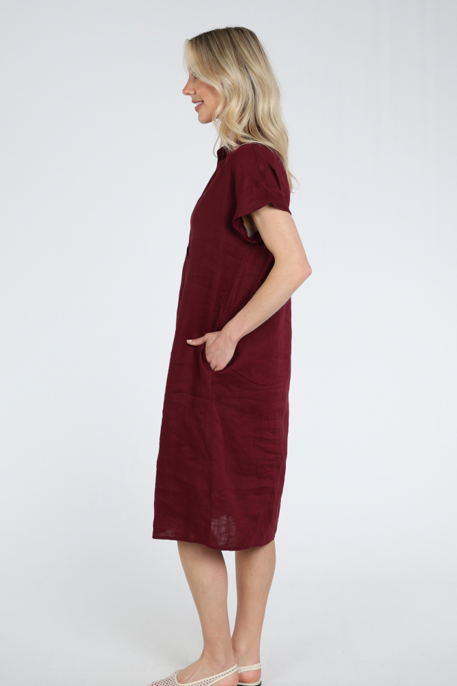 Emotions 126129 Jurk korte mouw Rood