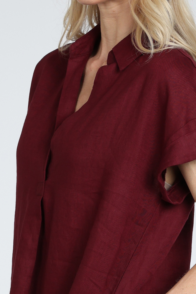 Emotions 126129 Jurk korte mouw Rood