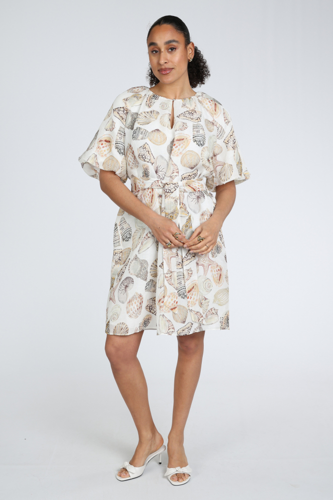 Marc Cain AC 21.48 W51 Jurk korte mouw Wit