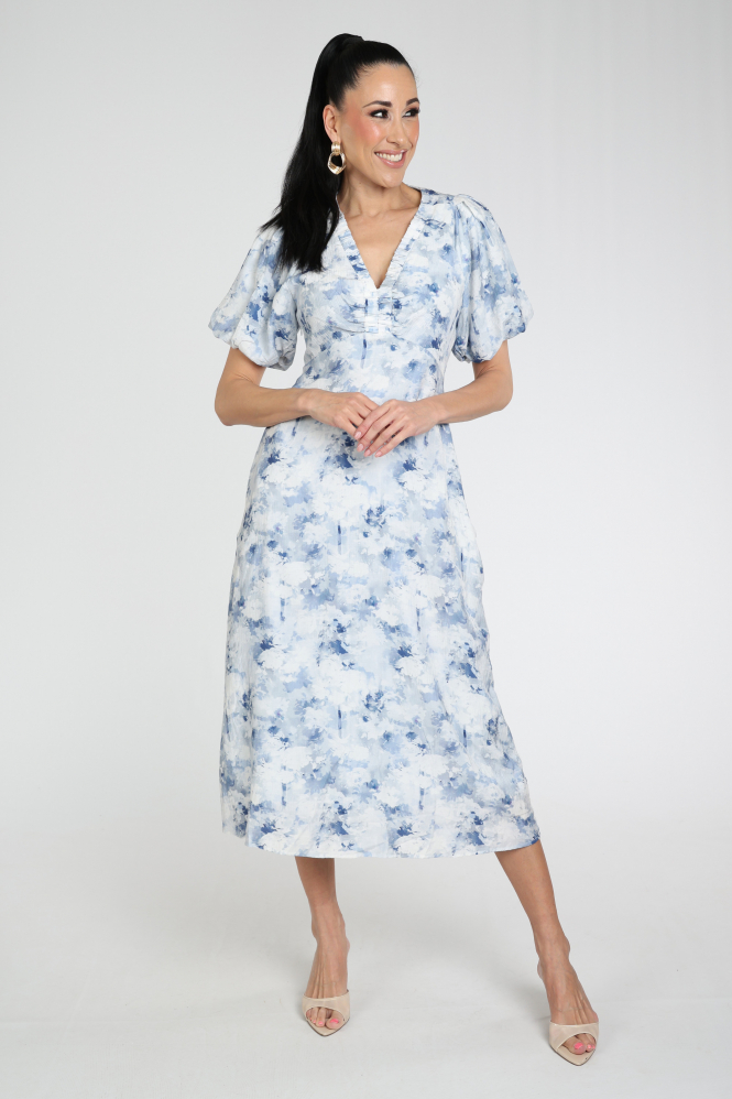 Neo Noir 168060 Jurk korte mouw Blauw