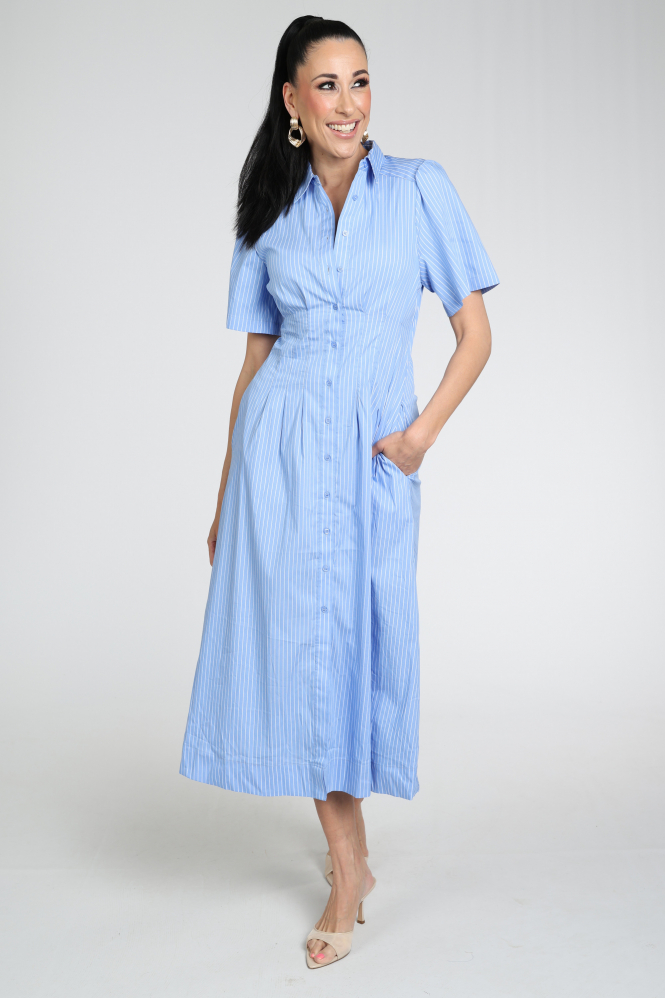 Neo Noir 167585 Jurk korte mouw Blauw
