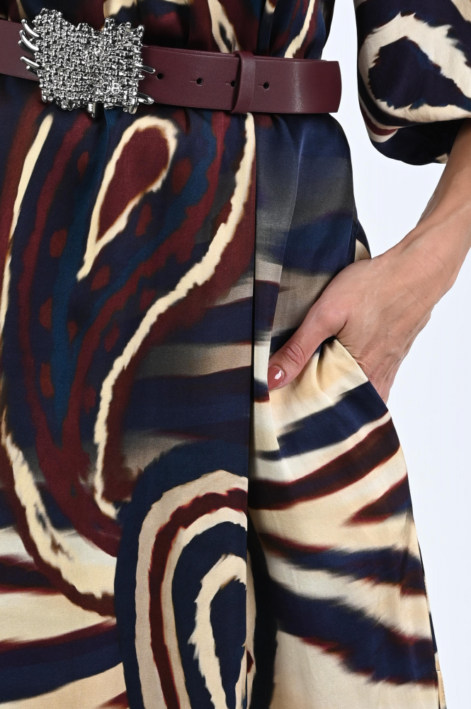 Caroline Biss 4133 Jurk korte mouw Blauw