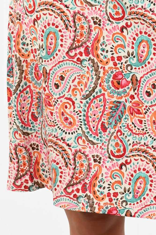 Geisha 47410-60 June Jurk korte mouw Oranje