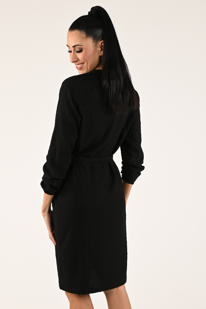 Geisha 37911-20 Jurk lange mouw Zwart