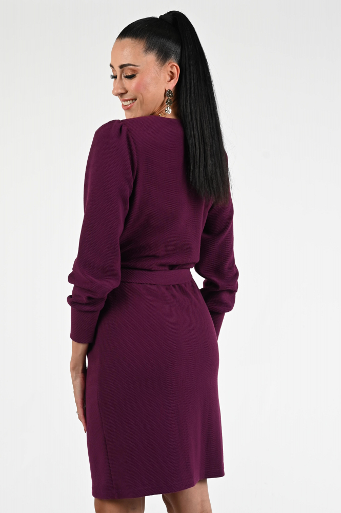 Geisha 57900-21 Jurk lange mouw Rood