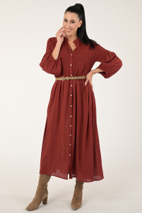 By-Bar loulou dress Rood