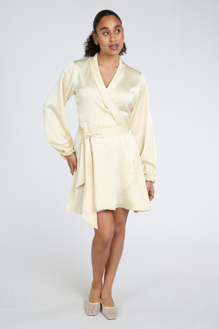 Neo Noir Colbie Heavy dress Geel