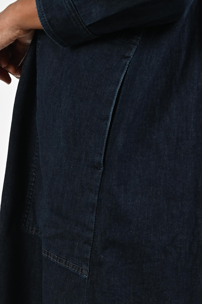 Marc Cain ZS 21.12 D06 Jurk lange mouw Blauw