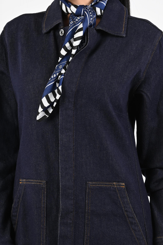 Geisha 55515-10 Jurk lange mouw Blauw