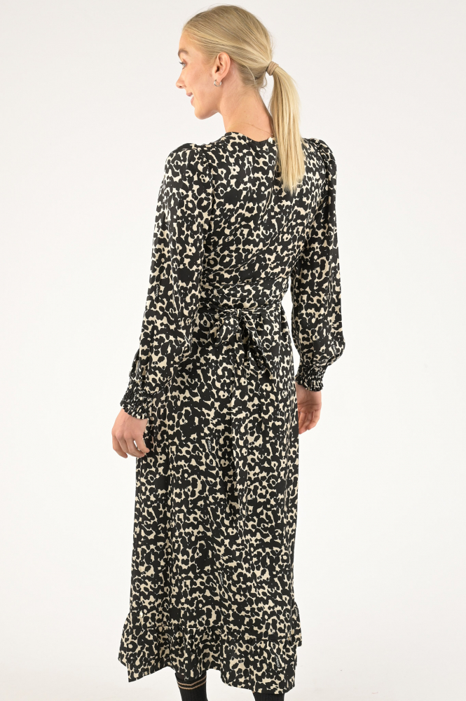 Fabienne Chapot CLT-115-DRS-AW23 Jurk lange mouw Zwart