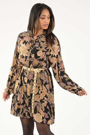 By-Bar ted lilli dress Zwart