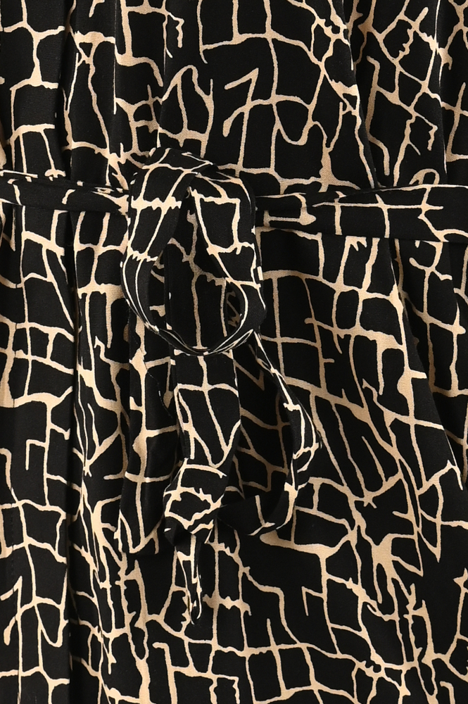 Geisha 37570-26 Jurk lange mouw Zwart