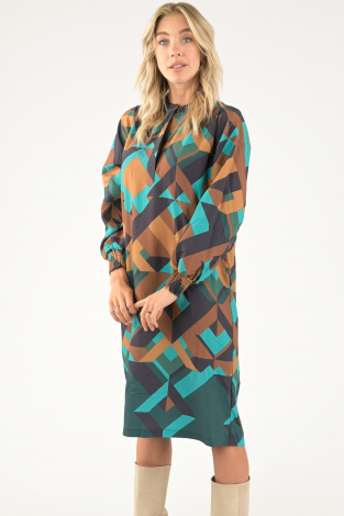 Geisha 37618-20 Blauw