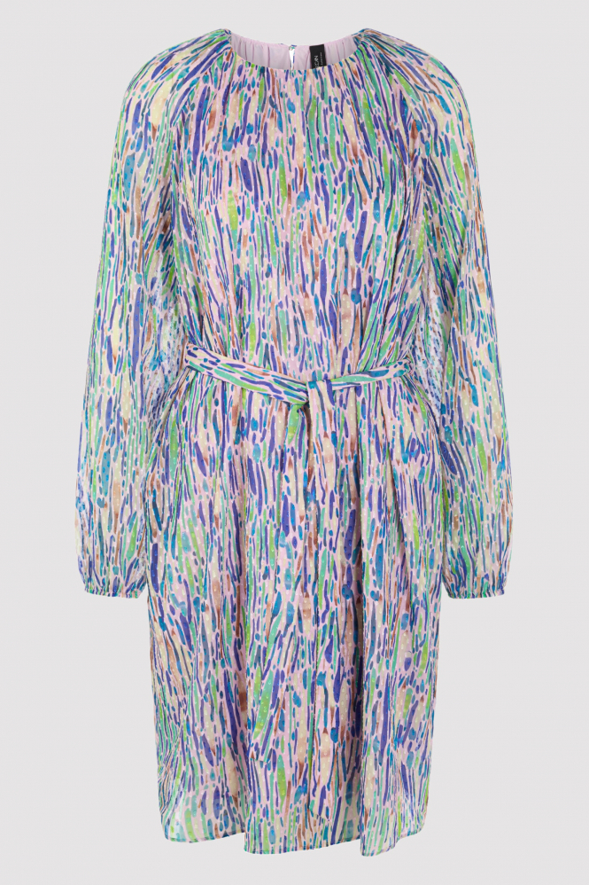 Marc Cain AC 21.12 W18 Jurk lange mouw Roze