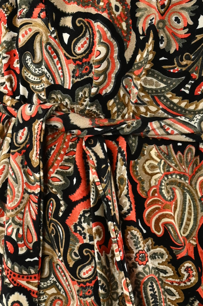 Geisha 37850-60 Jurk lange mouw Rood