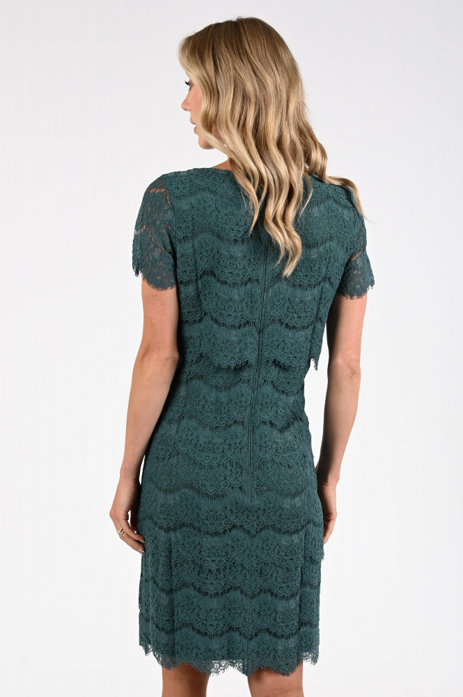 Vera Mont 0018/4851 Cocktail jurk Groen