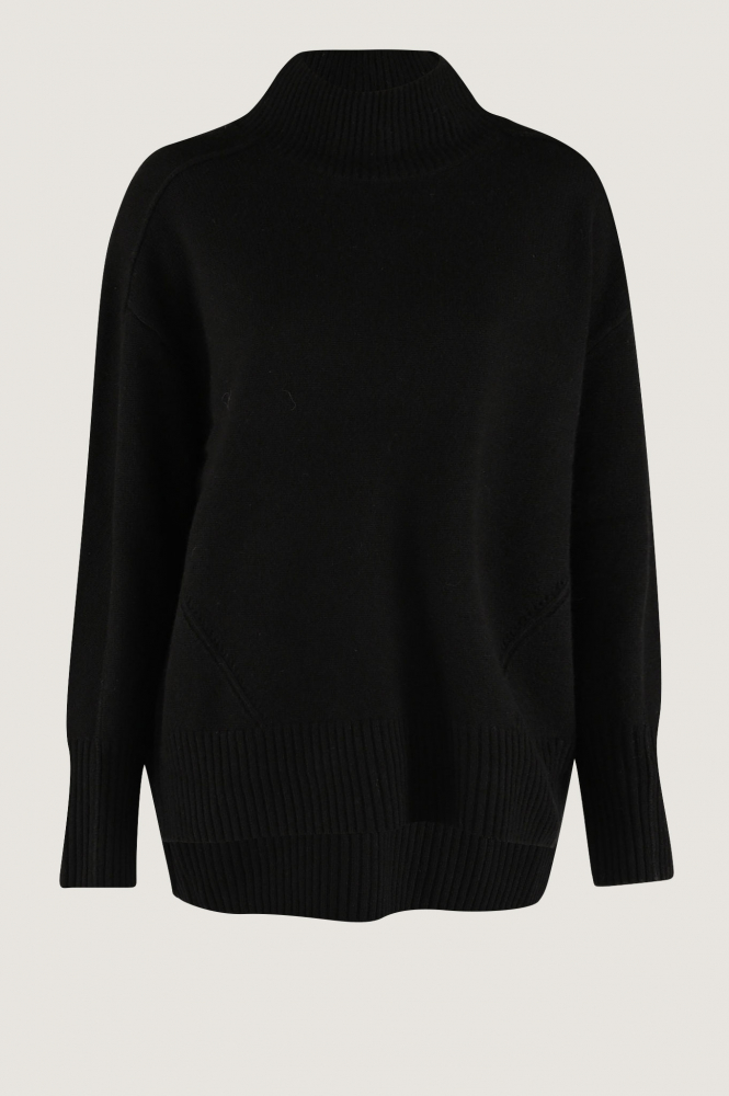 Marc Cain XS 41.51 M63 Trui turtle neck Zwart