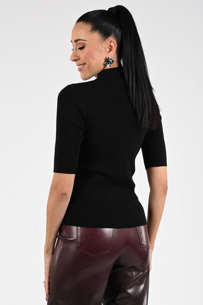 Emotions 225104 Trui turtle neck Zwart