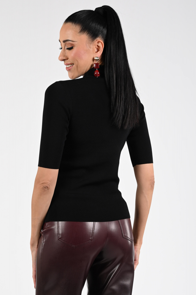 Emotions 225098 Trui turtle neck Zwart