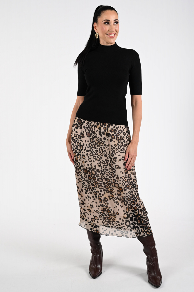 Emotions 225003 Trui turtle neck Zwart
