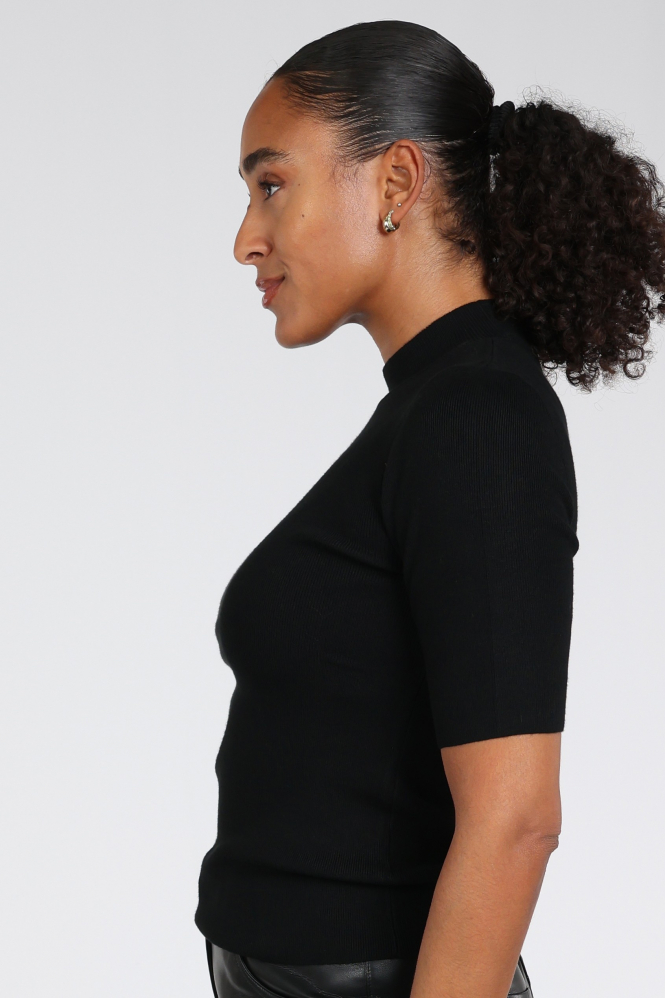 Emotions 226003 Trui turtle neck Zwart